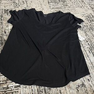 a.n.a Black Short Sleeve Tee